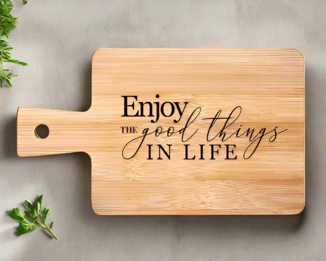 ENJOY THE GOOD THINGS
