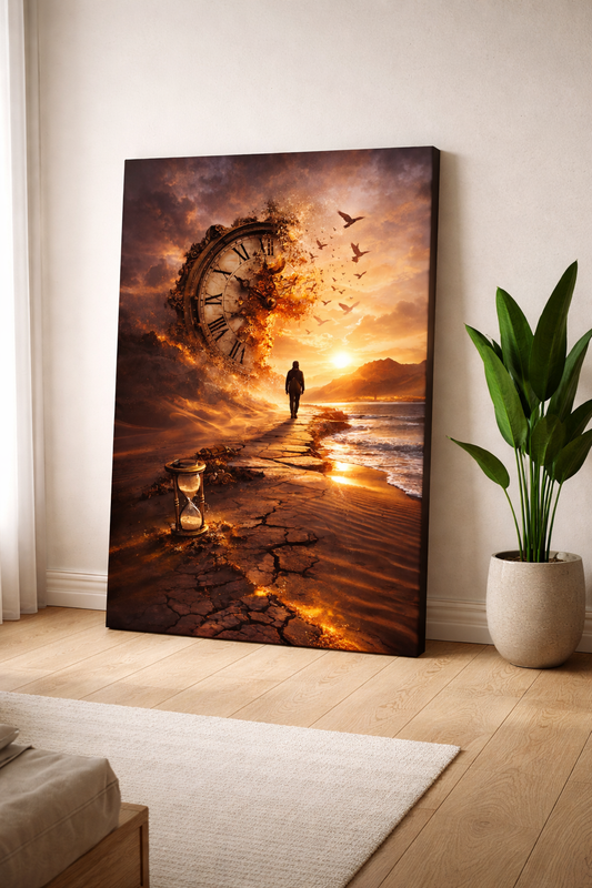 Time & Light Surreal Sunset